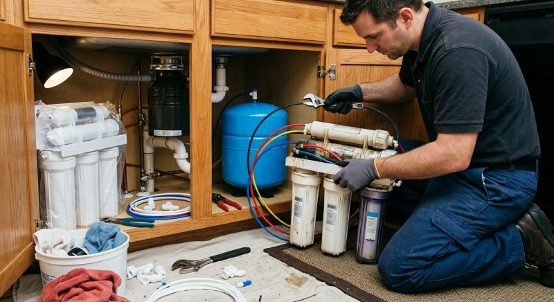 RO System Installation in Asheville, NC