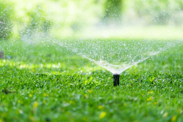 In Ground Sprinkler Installation
